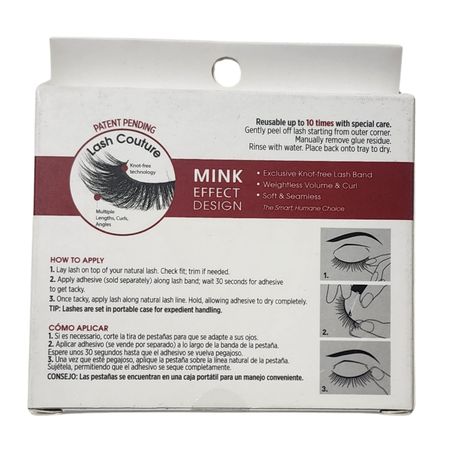 KISS Lash Couture Faux Mink Collection Muse Reusable Lashes New