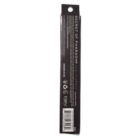 Secret of Pharaoh Dual Eyebrow Mascara Natural Espresso 0.18oz New