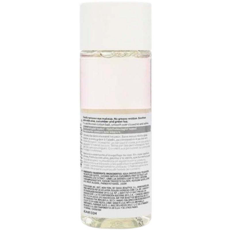 Almay Oil Free Eye Makeup Remover Liquid Aloe Cucumber 4 oz - 1 Pack