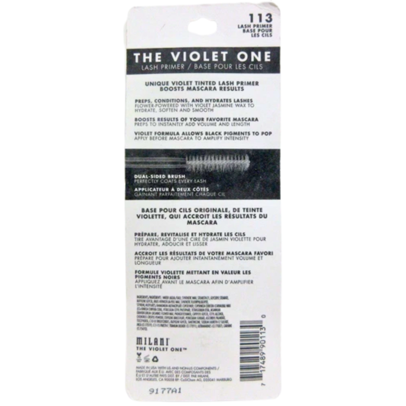 Milani The Violet One Lash Primer Base - 113 Lash Primer 0.34oz - 1 Pack