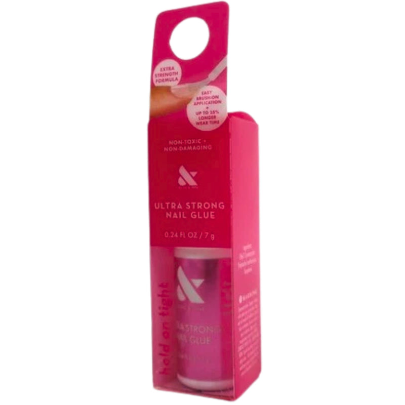 Press On Nail Glue Olive & June Extra Strength Formula Ultra Strong 0.24 oz - 1 Pack