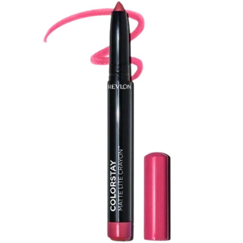 Revlon ColorStay Matte Lite Crayon Lightweight Lipstick, 004 Take Flight, 0.049oz - 1 Pack