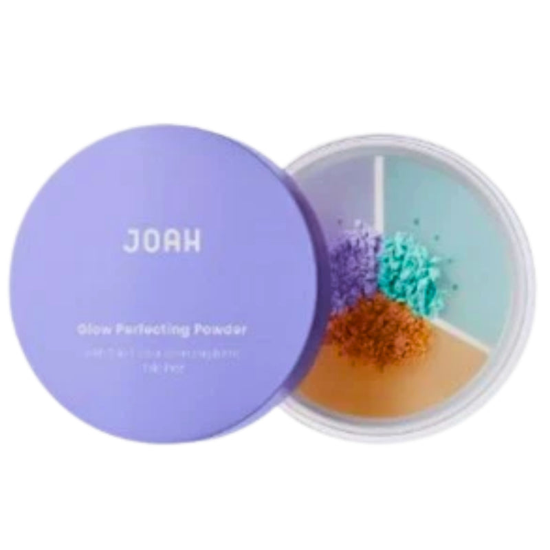JOAH Glow Perfecting 3-In-1 Color Correcting Blend Powder, (Talc-Free), 0.21 oz - 1 Pack