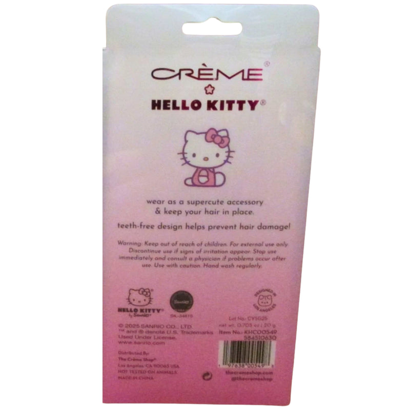 Crème Shop Hello Kitty Hair Clips Crease-Free, 0.70 oz - 1 Pack