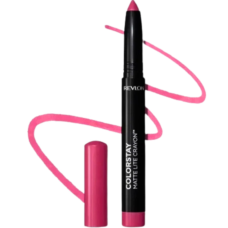 Revlon ColorStay Matte Lite Crayon Lightweight Lipstick 006, Lift Off, 0.049 oz - 1 Pack