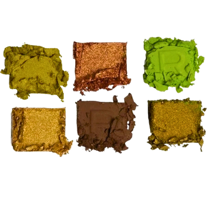Makeup Revolution Neon 6 Pan Eyeshadow Palette IT'S GIVING GREEN SEALED & NEW - 1 Pack