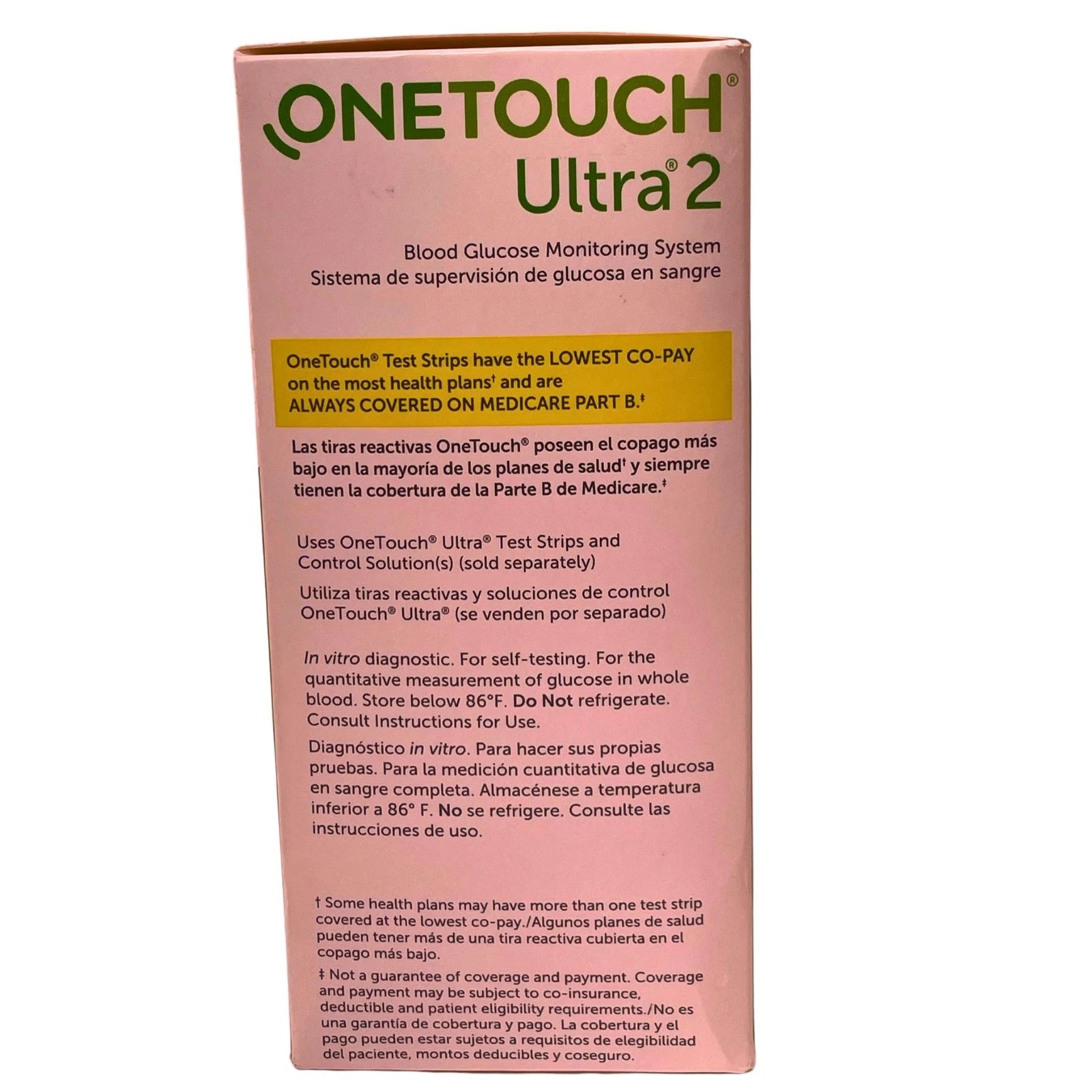 OneTouch Ultra 2 Blood Glucose Monitoring System Kit 2 Pack Exp 2026-05-31 3
