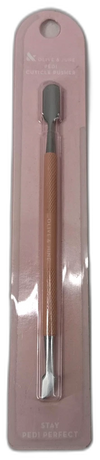 Olive and June Pedicure Cuticle Pushers Dual Ends Nail Care Pack of 3 New