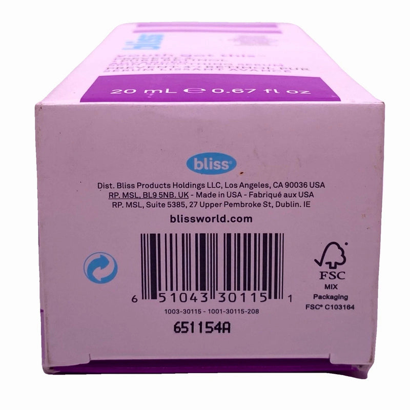 Bliss Youth Got This Pure Retinol Advanced Skin Smoothing Serum 0.67 Fl Oz 3 Pac