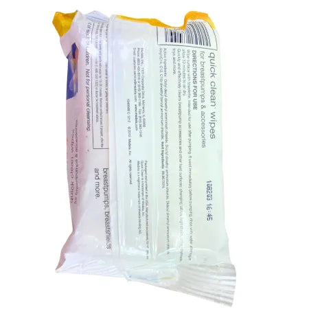 Medela Quick Clean Wipes 24ct Packs for Breastpumps 2 Pack New