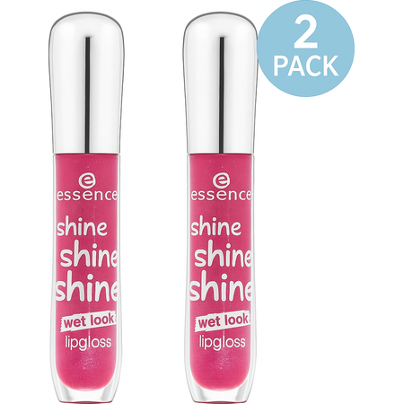 Essence Shine Shine Shine Wet Look Lip Gloss 2 Pack New 1