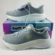 Skechers Hands Free Swift Fit Women’s Lace-Up Sneakers Gray Size 7 New