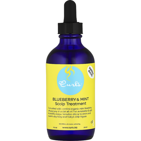 Curls Blueberry & Mint Scalp Treatment 4oz 1 Pack New