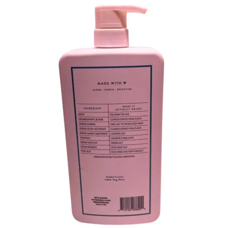 Native Cashmere & Rain Body Wash 36oz 3 Pack New