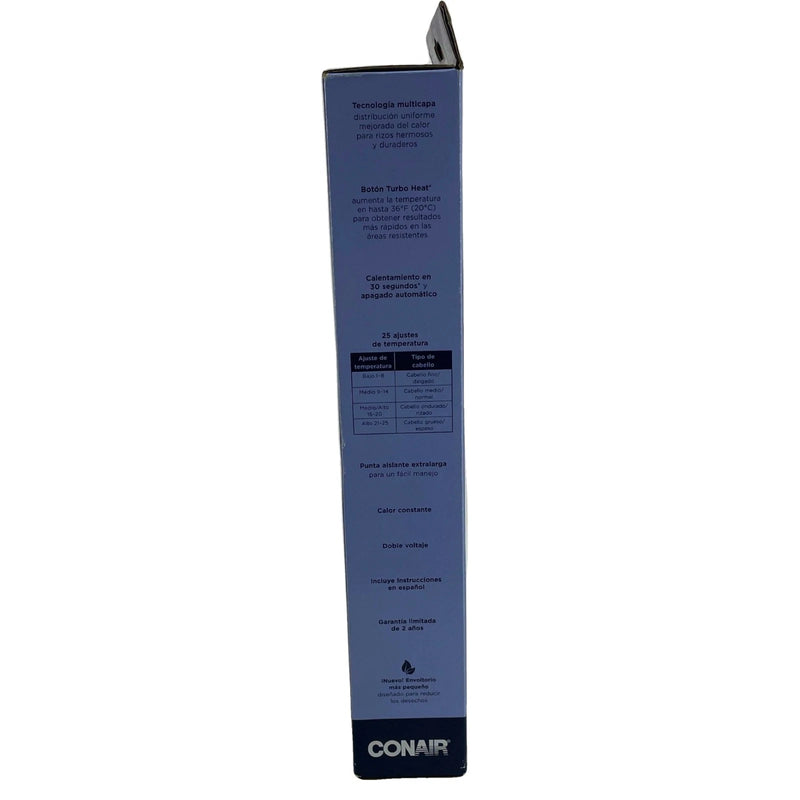 Conair Instant Heat 1 1/4 Inch Curling Iron Soft Curls 25 Heat Settings 1 Pack