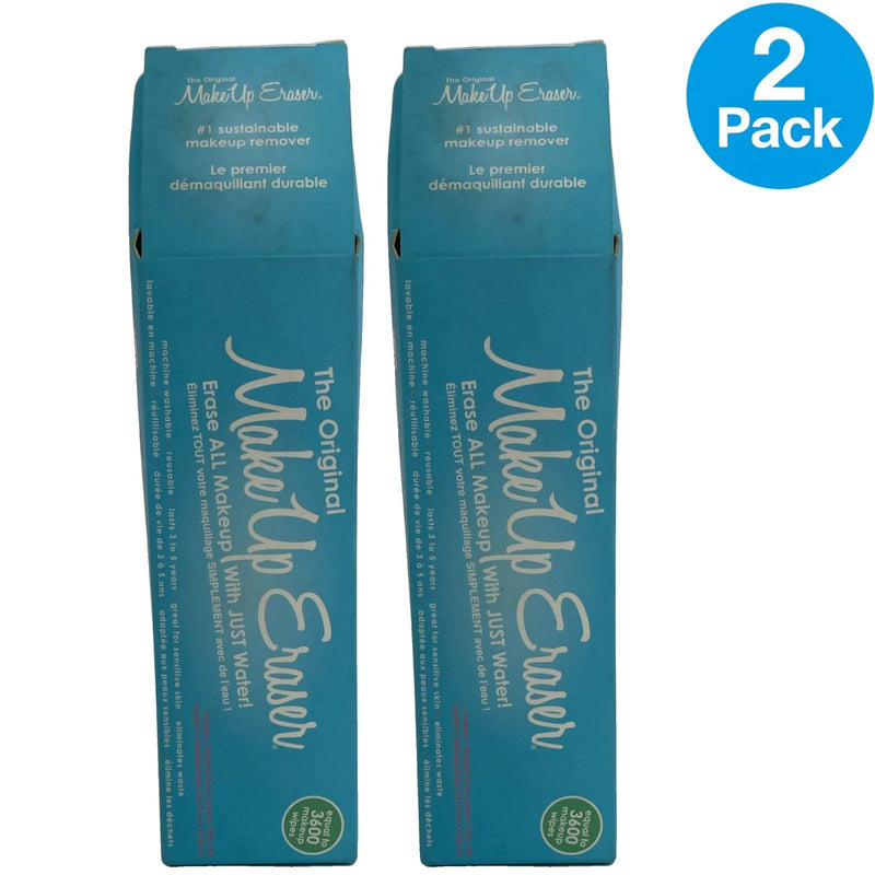 The Original MakeUp Eraser Reusable Makeup Remover Cloth 2 Pack New