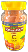 Nature Made Vitamin C Gummies Immune Support 450 Total Exp 07/27 Pack of 3 New