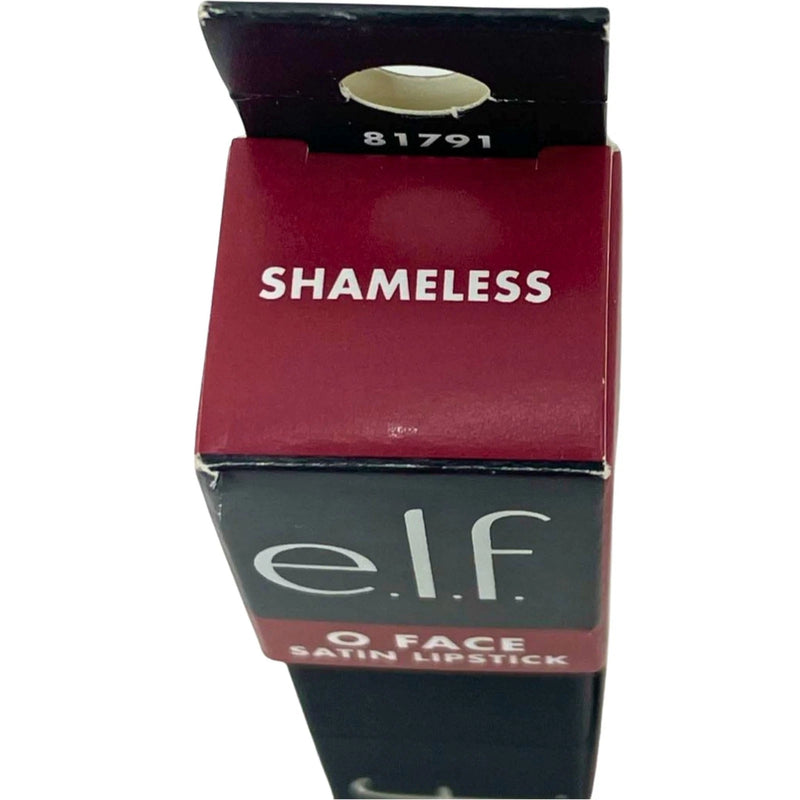 e.l.f. O Face Satin Lipstick Shameless 0.13 oz 7 Pack New