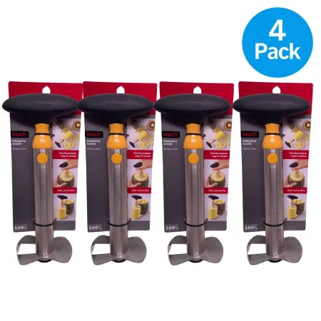 GoodCook Touch Pineapple Slicer Stainless Steel 4 Pack Kitchen Tool New