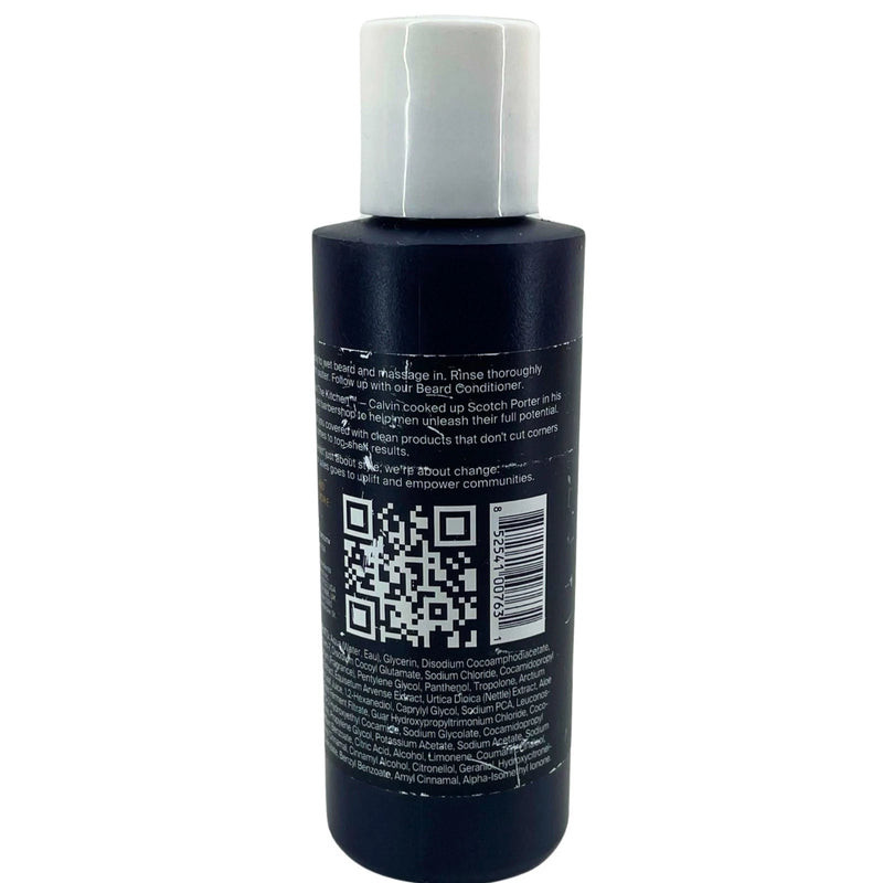 Scotch Porter Beard Wash Aloe & Burdock Root Warm Spice Musk 4 FL OZ 3 Pack New