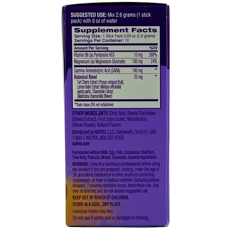 Natrol Sleep & Restore Calming Drink Mix 10 Sticks 8 Pack Exp 01/2026