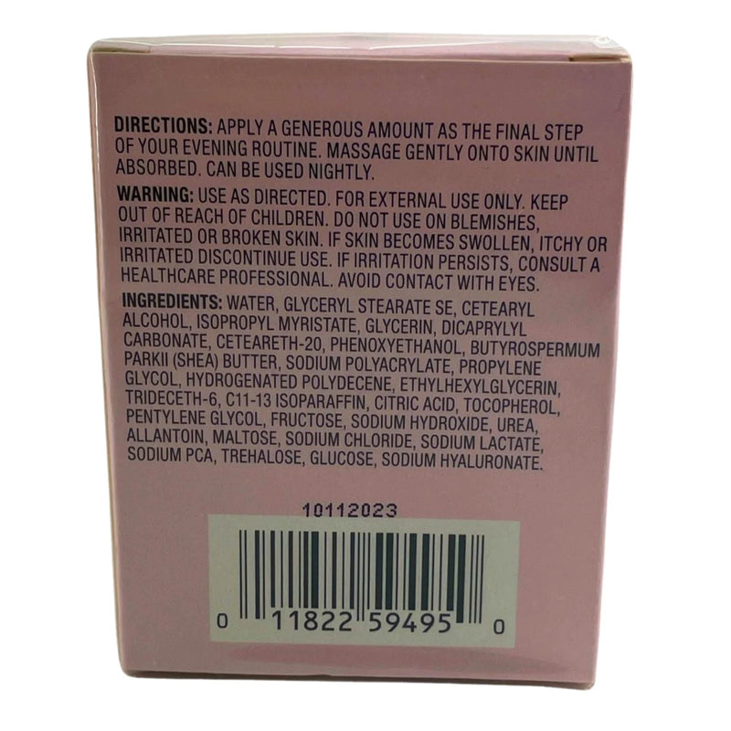 RYSHI Night Cream Moisturizer Silicone Sulfate Paraben Free Vegan 1. 6 OZ 2 Pack