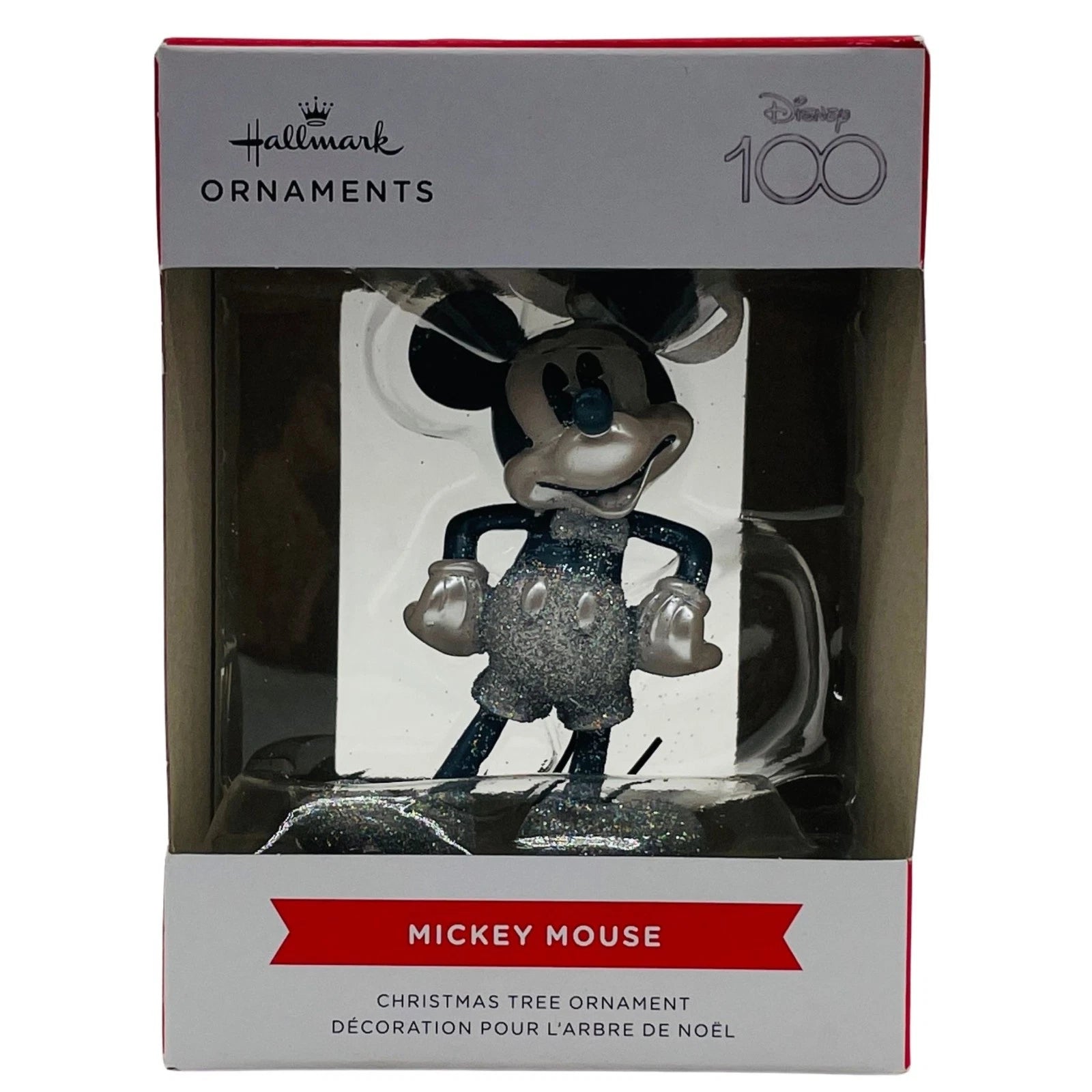 Hallmark Disney 100 Mickey Mouse Christmas Ornament 1 Pack NewW
