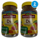 Nature Made Vitamin D3 Gummies 5000 IU 150 Count Bone Exp 07/27 Pack of 2 New