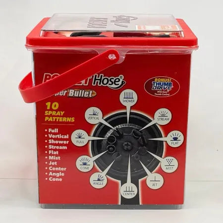 Pocket Hose Copper Bullet 100 Foot Expandable Hose New! 3