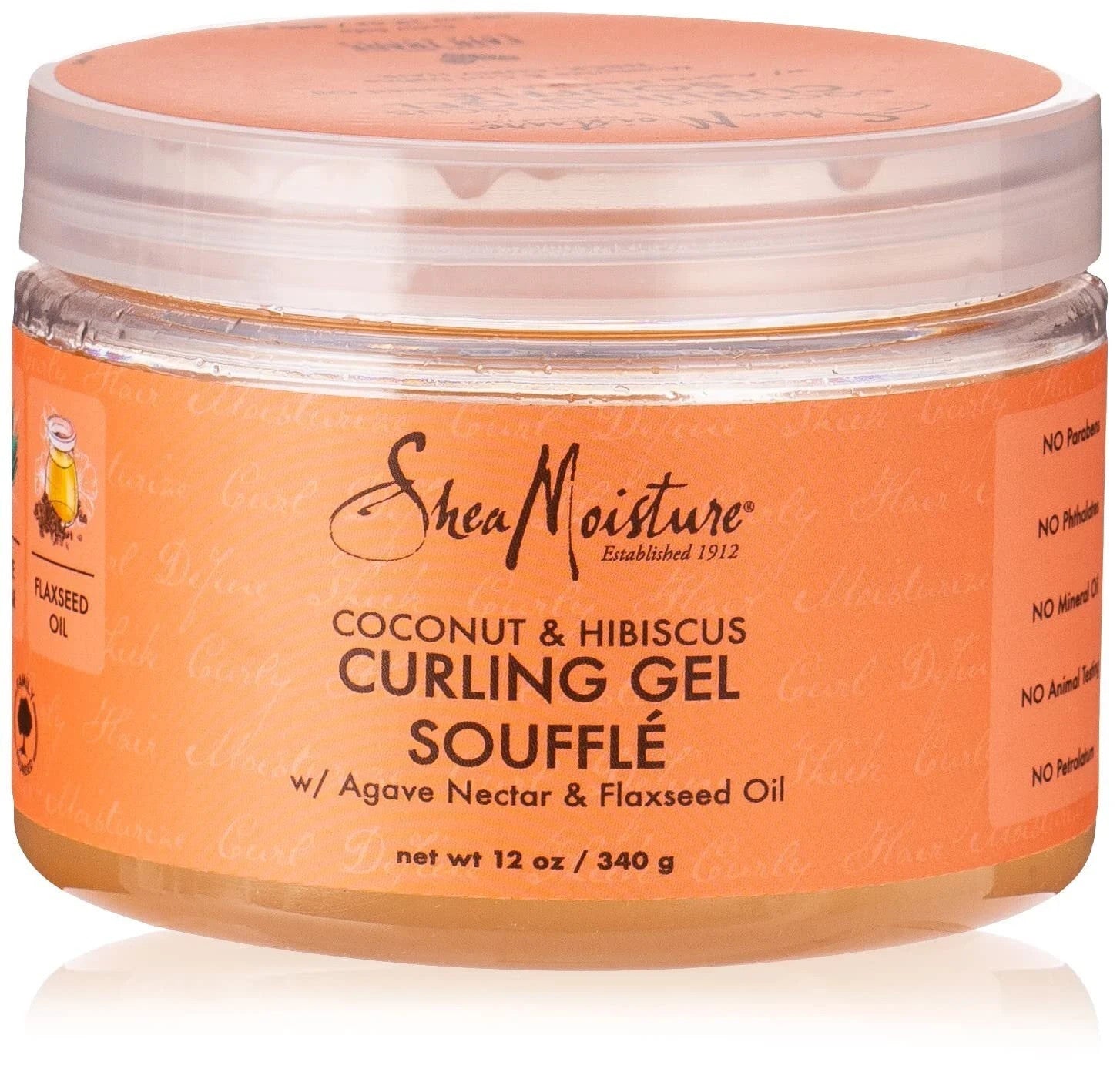 SheaMoisture Coconut & Hibiscus Curling Gel Soufflé 12 oz 1 Pack New