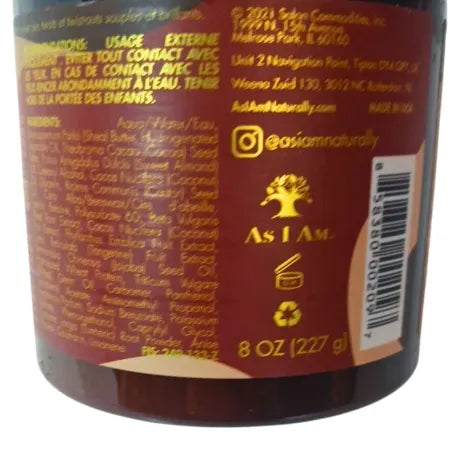 As I Am DoubleButter Cream 8 Oz 4 Pack New
