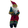 CVS Santa Shelf Sitter 20 Inch Plush Figurine Holding Christmas Tree New