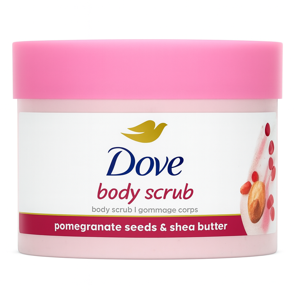 Dove Body Scrub Pomegranate Seeds & Shea Butter 10.5 oz New 1