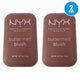 NYX Buttermelt Blush High Pigment Powder Blush Pick Your Color 09 Pack of 2 New