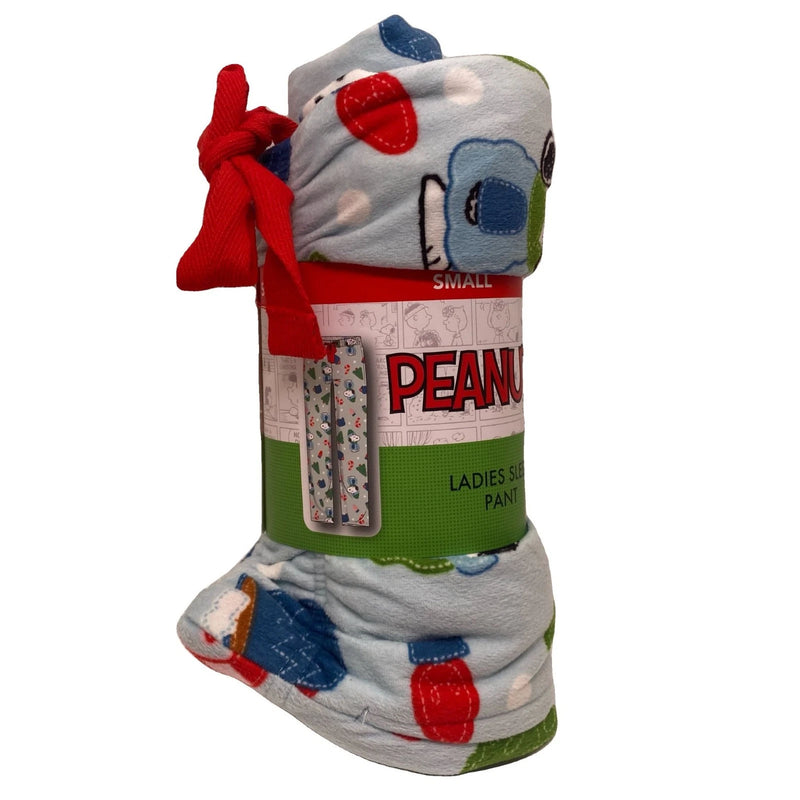 Peanuts Ladies Fleece Sleep Pants Small 2 Pack New