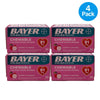 Bayer Chewable Aspirin 81 mg Cherry 36 Count 4 Pack New Exp 02/27