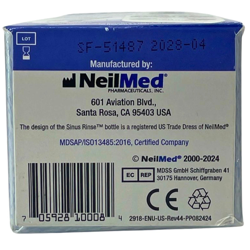 NeilMed SinuFlo ReadyRinse Premixed Nasal Wash 8 OZ Bottle 3 Pack New Exp 04/28