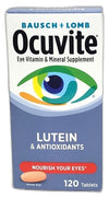 Bausch + Lomb Ocuvite Eye Supplement Lutein & Exp 02/27 Pack of 2 New