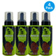 Pardon My Fro Mousse Volumize Calm & Hydrate Jojoba & Argan Oil 300ml (4 Pack)