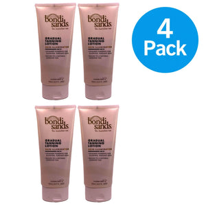 Bondi Sands Gradual Tanning Lotion Skin Illuminator - 5.07oz - 4 Pack Bundle