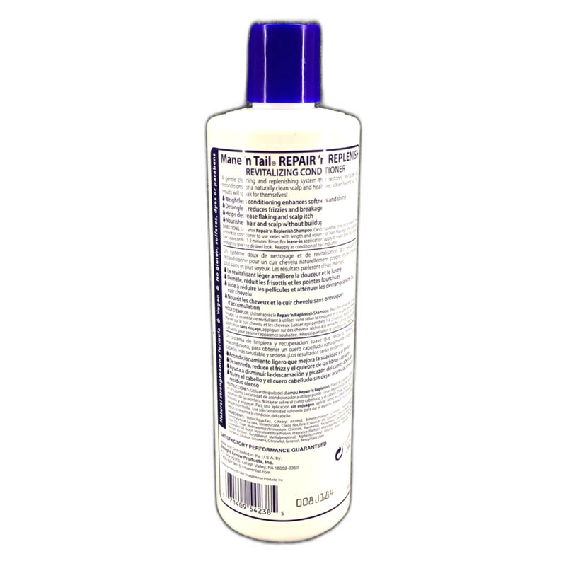 Mane 'n Tail Repair Replenish Conditioner 331ml Lot of 2 Pack of 2 New