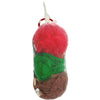 U Style Christmas Holiday Character Loofahs Santa Tree Reindeer 3 Count 2 Pack B