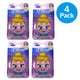 Disney emoji Lip Smacker Cinderella BibbityBobbityBerry Lip Balm 4 Pack New