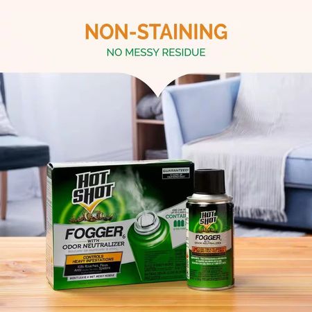 Hot Shot Fogger with Odor Neutralizer 2oz 5 Pack - New 7