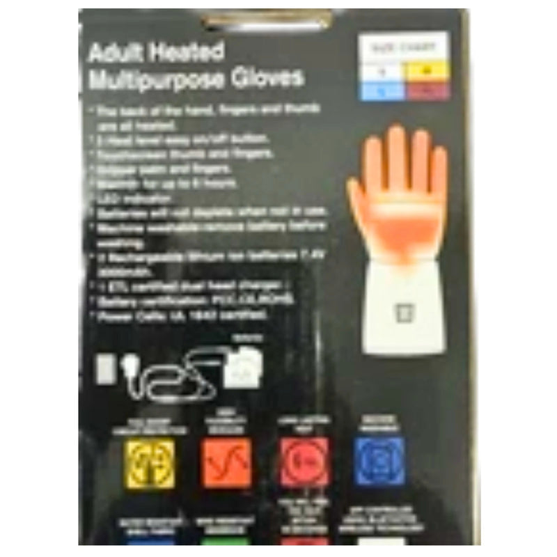 Realtree Adult Heated Multipurpose Gloves S/M Bluetooth 2 Pack New