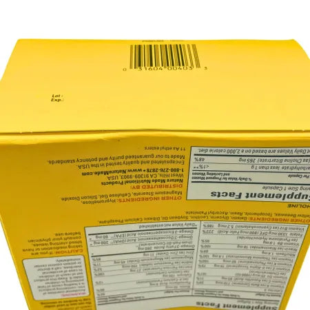 Nature Made Prenatal Multi + Choline with Folic Acid & DHA 60+60 Count (1 Pack) 5