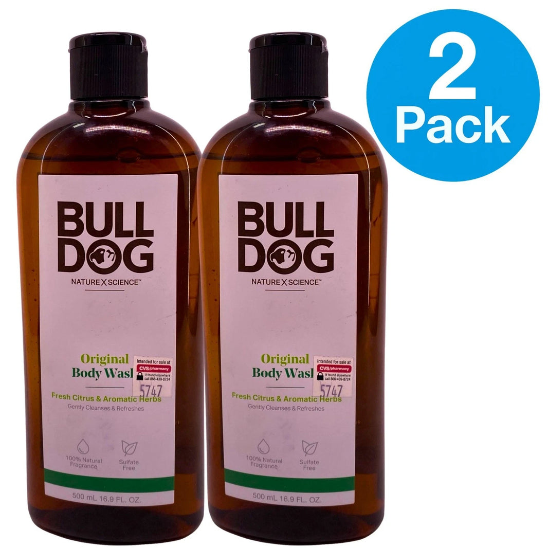 Bulldog Skincare for Men Original Body Wash - Fresh Citrus & Aromatic Herbs
