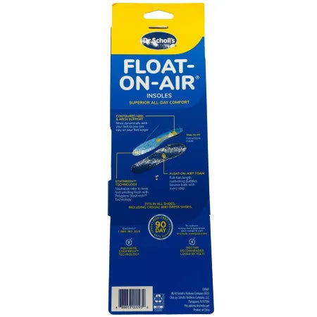 Dr. Scholl’s Float-On-Air Comfort Insoles Women’s Size 6–10 – New