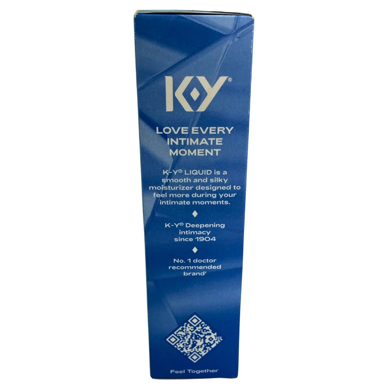 K-Y Liquid Water-Based Personal Lubricant 2.4 oz 2 Pack New