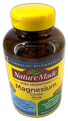 Nature Made Magnesium Citrate Softgels Dietary 240 Total Exp 02/27 Pack of 2 New